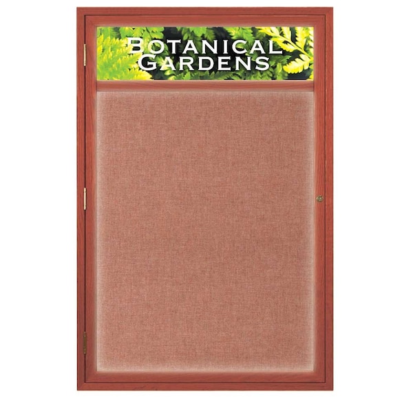 Open Faced Traditional Rounded Corkboard